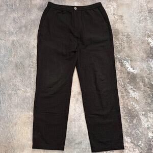 Black Stussy Seersucker Dress Pants. Size Small.